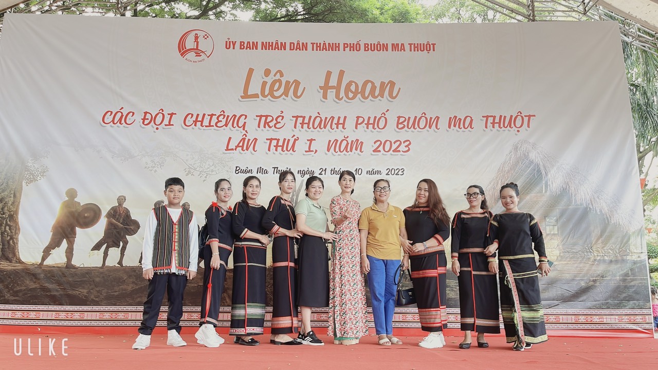 Hình 2. Lien hoan chieng tre nam 2023